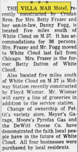 Trailside Motel (Villa Mar Motel) - Jun 23 1962 Opening Article